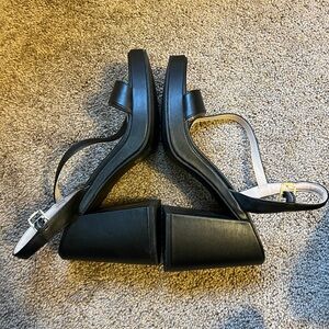 Black Platform Sandals